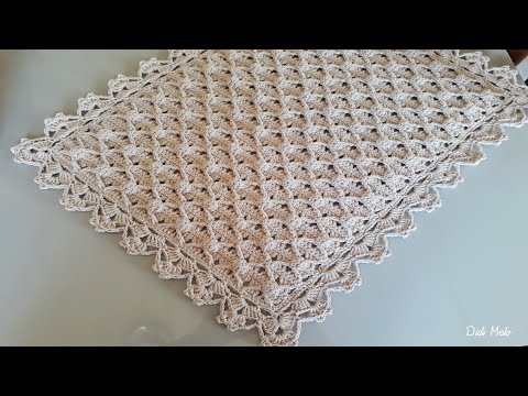 TAPETE PORCELANA DE CROCHÊ