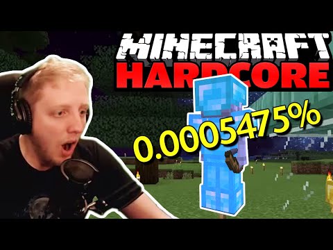 Minecraft Hardcore - S4E43 - "The RAREST mob I've EVER SEEN" • Highlights