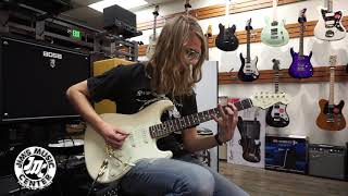 Video thumbnail for Fender Daybreak Stratocaster Jim' s Music Center Demo by IHOMI OC