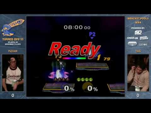 Tipped Off 11 [Day 1] - Bracket Pools - WR4: PG|ESAM (Samus/Fox) vs TBAG (Peach)
