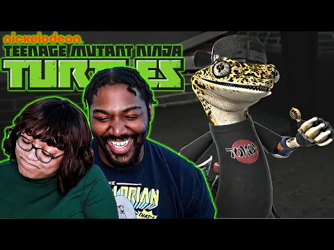 MEET MONDO GECKO || TMNT 2012 Reaction S3 Ep 15 & 16 #TMNT #react