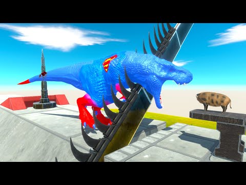 ARBS TOURNAMENT Crazy PARKOUR Maps - Animal Revolt Battle Simulator