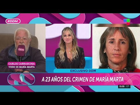 🔴 A 23 AÑOS DEL CRIMEN DE MARÍA MARTA, HABLA CARLOS CARRASCOSA: "Dios me ayudó a atravesar esto"