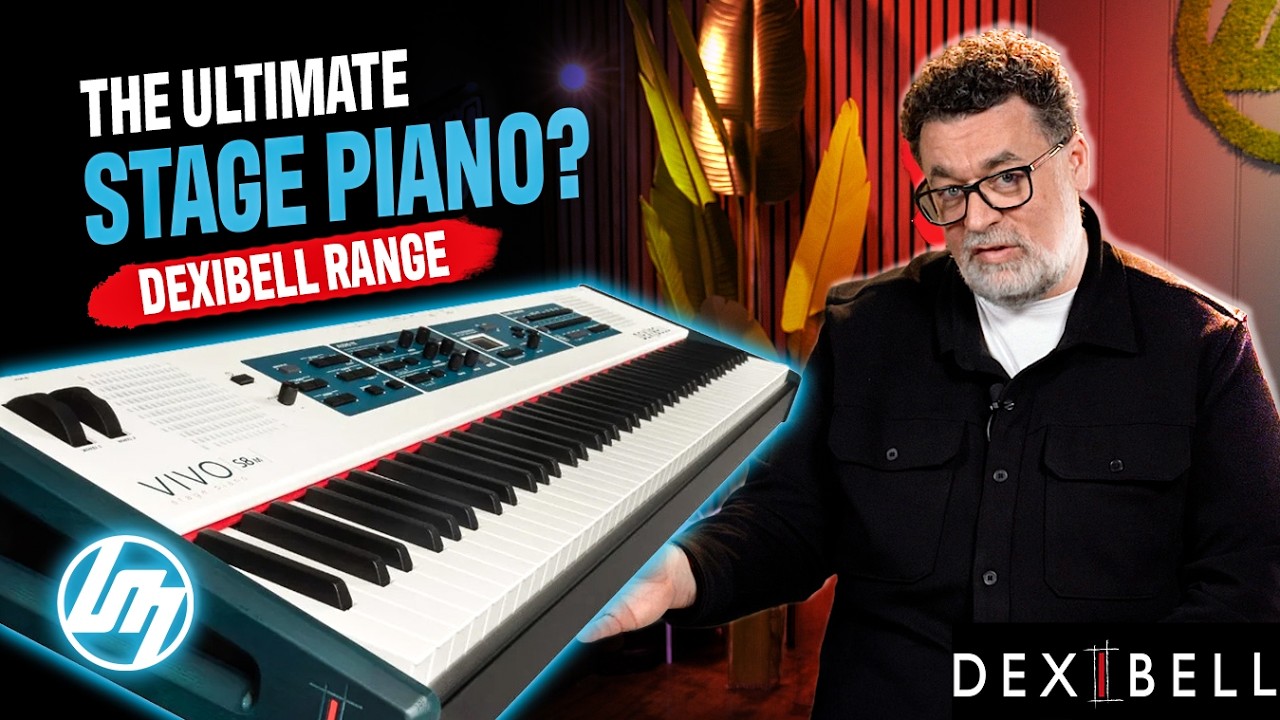 Dexibell Vivo S8M 88-Note Stage Piano w/Hammer Action Keyboard + Onboard Speakers