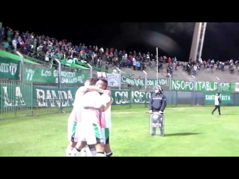 ESTUDIANTES DE SAN LUIS VS DOUGLAS HAIG 10/05/2017 GOL DE MOREIRA ALDANA