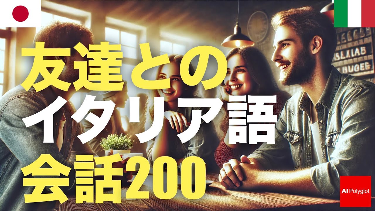友達とのイタリア語会話200 | 聞き流し | 音声学習 | リスニング練習 episode artwork
