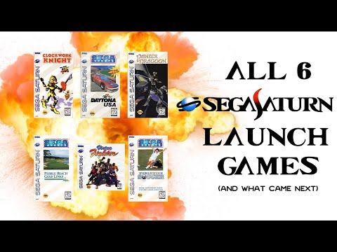 A Look at All 6 Sega Saturn Launch Games