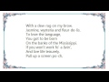 Harry Connick Jr. - To Love the Language Lyrics