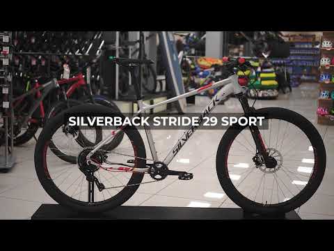 Велосипед SILVERBACK STRIDE 29 SPORT (2023) Silver/Red