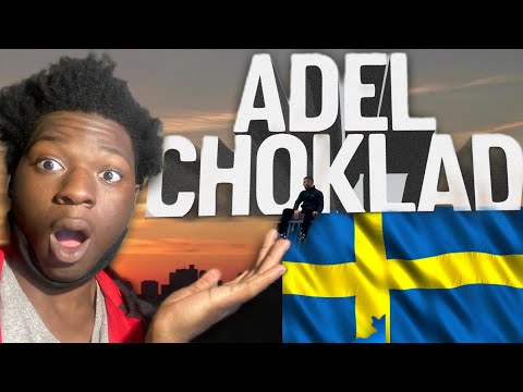 AMERICANS REACT TO SWEDISH RAP! Adel - Choklad [LYRIC VIDEO] MUST WATCH!!