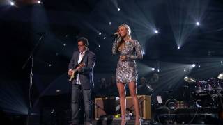 true HD Carrie Underwood & Vince Gill duet "How Great Thou Art" ACM Girls' Night Out