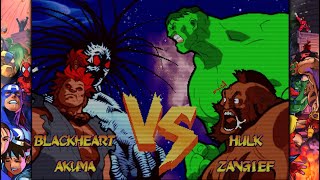 Marvel Super Heroes vs. Street Fighter Matches