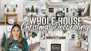 🎄2022 CHRISTMAS DECORATE WITH ME | CHRISTMAS WHOLE HOUSE DECORATING| CHRISTMAS HOME DECORATING IDEAS