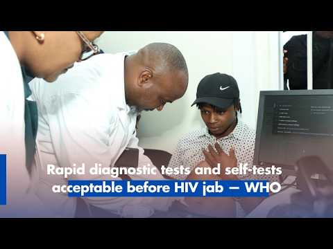 Rapid diagnostic tests and self tests acceptable before HIV jab