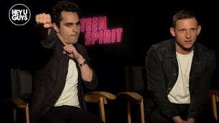Max Minghella & Jamie Bell on pop stardom film Teen Spirit starring Elle Fanning video