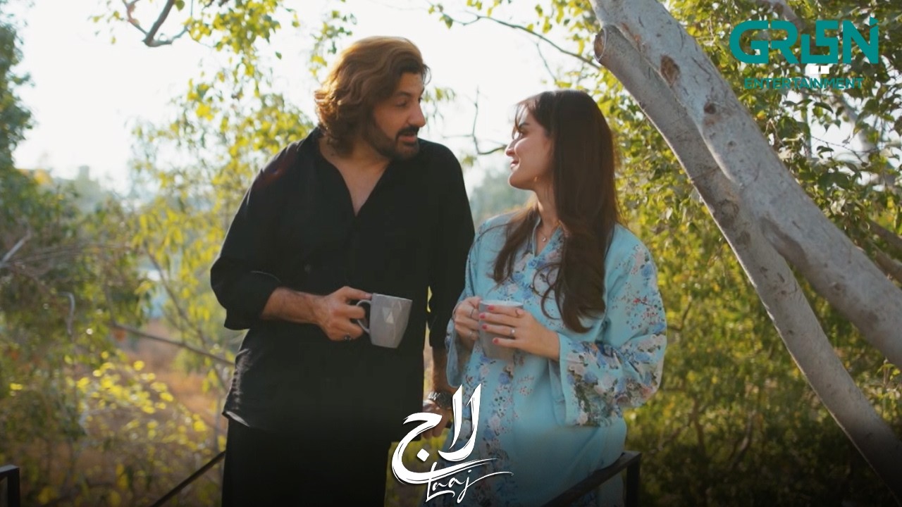 Dusri Larki  Ka Zikar Kahan Se Aagya | Aiza Awan | Syed Jibran | Sachal Afzal | Laaj | Green TV