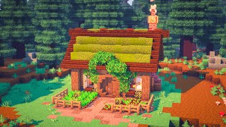 Minecraft | How to Build a Cozy Rustic Cottage