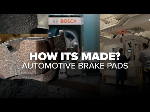 It All Stops Here: How Are Your Brake Pads Made? Step-By-Step Process At The Bosch Brake Lab