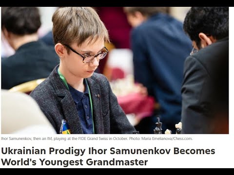 Youngest GM Ihor Samunenkov-Yu Yangyi 2025 #FideGrandSwiss Round 6