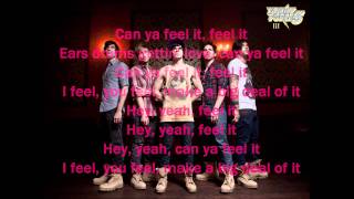 Can You Feel It-Family Force 5 lyric video