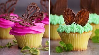 Chocolate Cakes and Cupcakes Decorating Techniques | Yummy Dessert Recipes by So Yummy