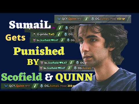Sumail Gets Punished ReaL HARD By Scofield and Quinn --9406 Average MMR