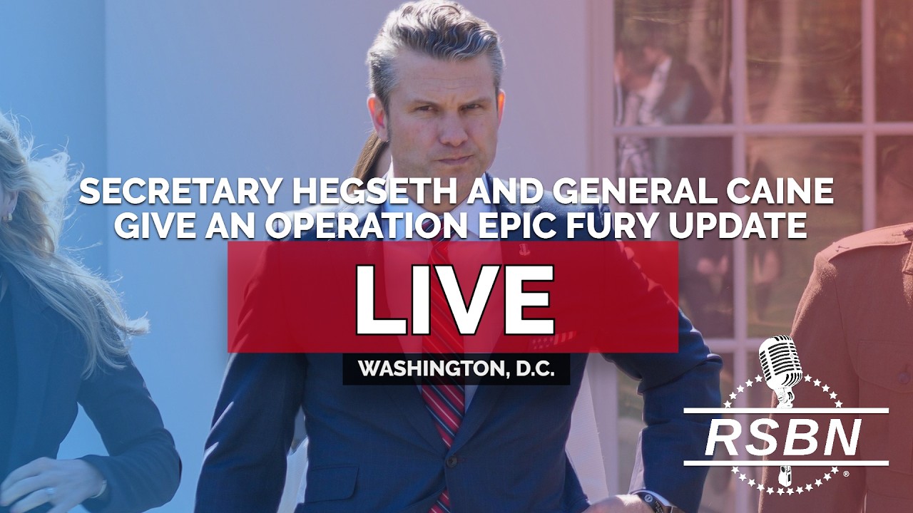 LIVE: Secretary Hegseth & General Caine Give an Update on Operation Epic Fury - 04/08/26
