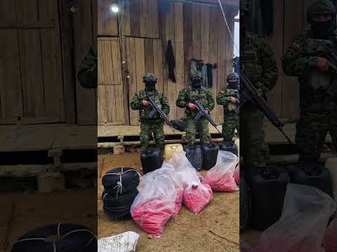 ¡Impactante! Hallan más de 1.000 explosivos en Paquisha durante operativo contra minería ilegal