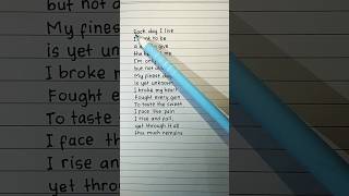 Let&#39;s sing and learn English : One Moment In Time (1) | By : Dana Winner #shorts