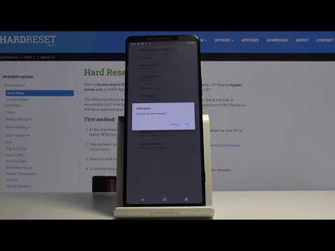 How to Clear Credentials in SONY Xperia 1 II
