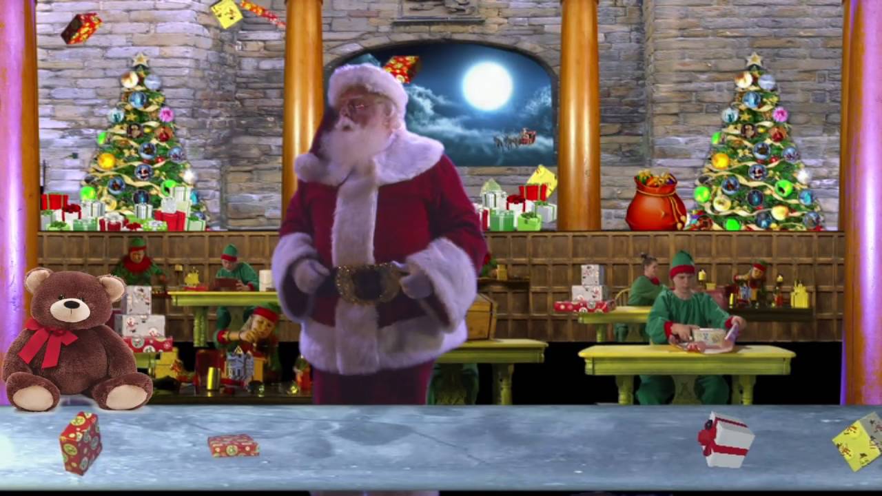 SANTAS WORKSHOP - HOLIDAYPROJECTION.COM