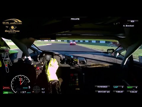 Amaury BONDUEL Pole lap Vallelunga/world final Lamborghini super Trofeo