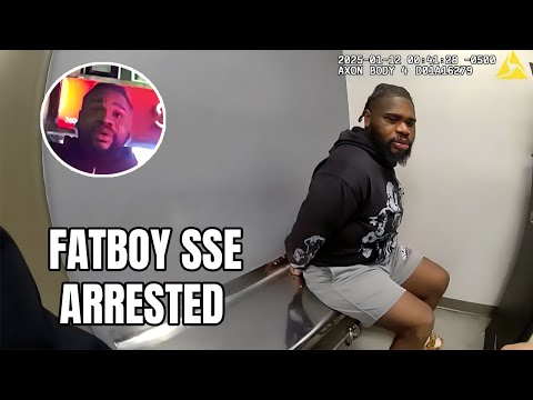 Bodycam: Comedian “FatBoy SSE” Arrested After Allegedly Stealing a Vehicle