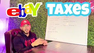 Easiest way to do eBay taxes!! No line by line. SUPER SIMPLE. 5 minutes and done