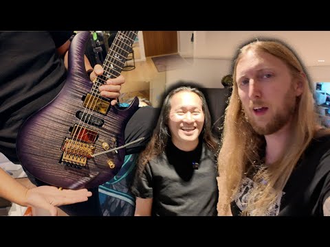HERMAN LI of DRAGONFORCE HANGS