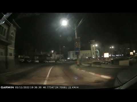 DRIVE #2218: Streets of Reghin (Romania) (timelapse 4x) *Read Description*