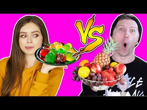 ОБЫЧНАЯ ЕДА ПРОТИВ МАРМЕЛАДА Челлендж Афинка против Эльфика Real Food vs Gummy Food 🐞 Эльфинка