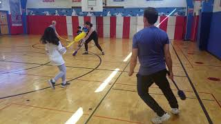 Pillow Polo family fun! Games that encourage, teamwork, cooperation, communication and health!