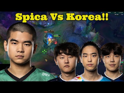Spica Takes On The Best Of Korea In NA Champions Queue!!