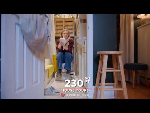 How She Lives in 230 Square Feet with Smart Storage | House Tour | Apartment Therapy