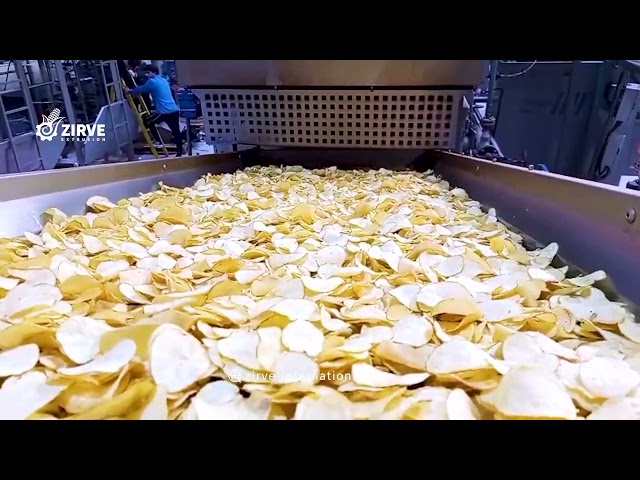 zirve extrusion | خط إنتاج رقائق البطاطس الطبيعية