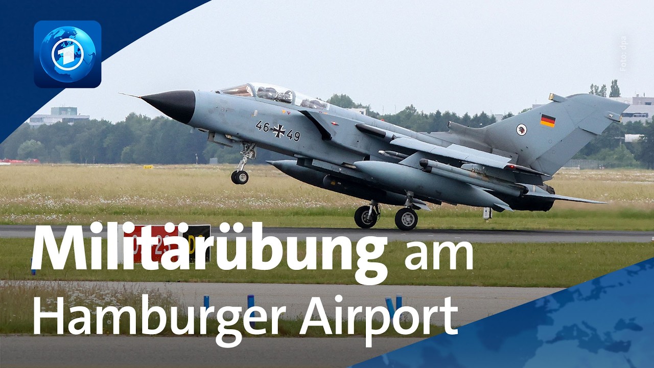 Operation „Panther Shield“: Luftwaffe übt am Hamburger Flughafen