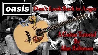 Don't Look Back in Anger - Oasis - Acoustic Guitar Lesson (ft. my son Jason on lead etc. - 2021)