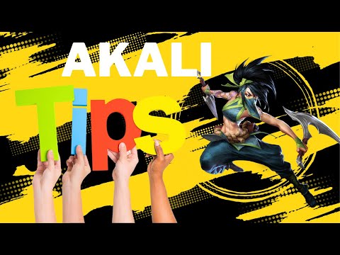 League of Legends AKALI The ROGUE ASSASSIN  TUTORIAL Tips and TRICKS