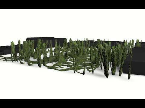 Cinema 4d - X-Particles - Replace 10 Streets - Swarm and Skinner - Moss Growth - Outside