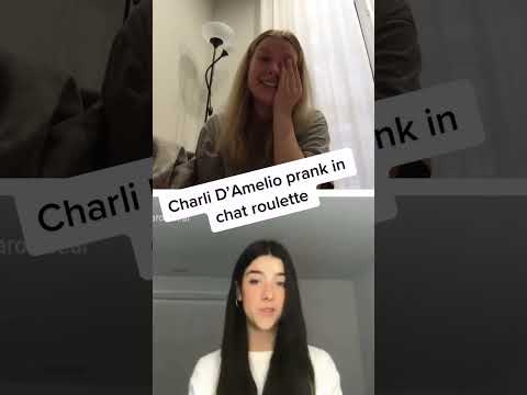 CHARLI D'AMELIO PRANK IN CHAT ROULETTE