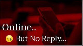 No Replay Whatsapp status ❤🔥status I status v