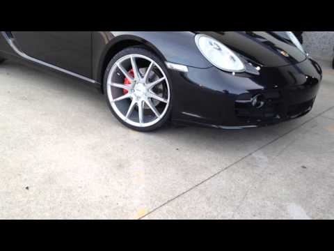 2007 Porsche Cayman S 20 inch Staggered Savini BM12