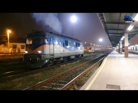 Trenurile Serii în Gara Oradea 🚂🚆🚅 Evening Trains in Oradea Railway Station - 25 January 2023