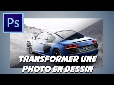 comment transformer une photo en dessin a colorier